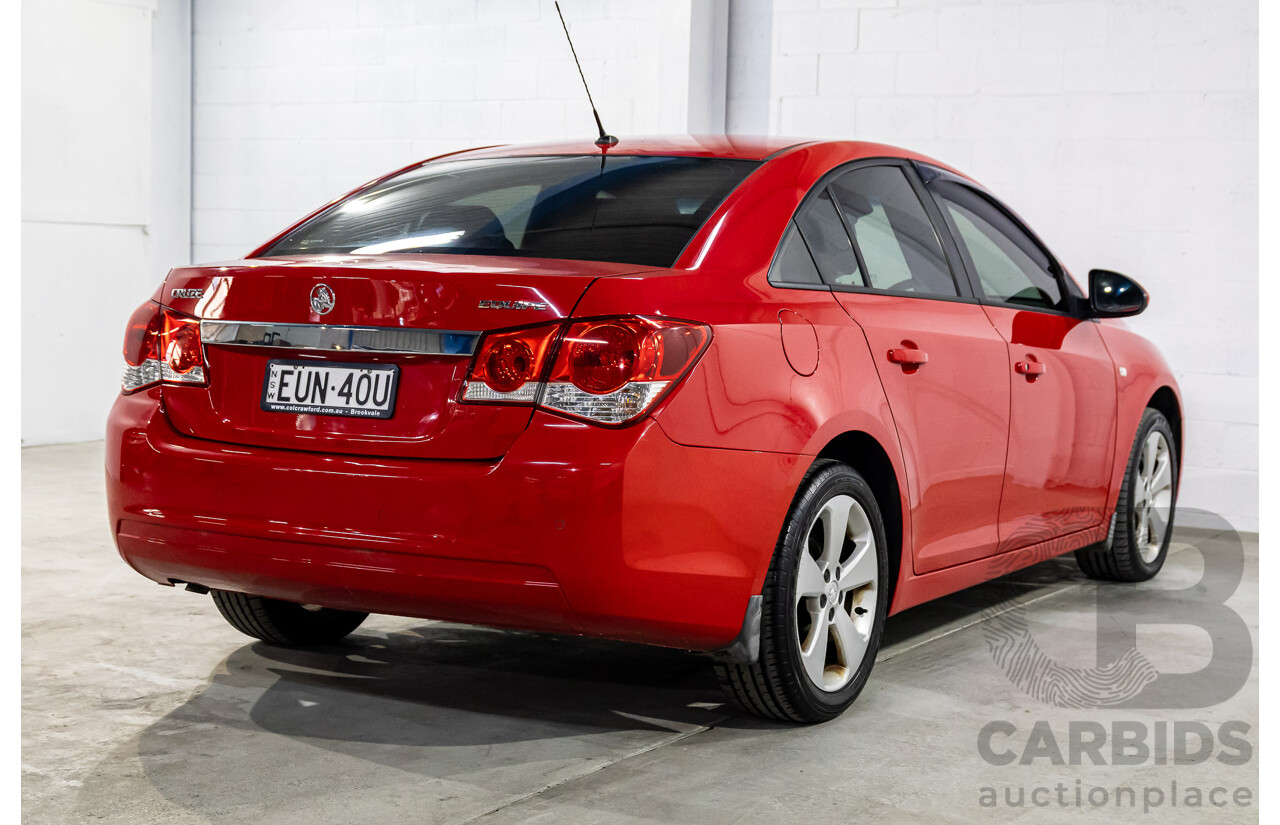 5/2014 Holden Cruze Equipe JH MY14 4d Sedan Redhot 1.8L