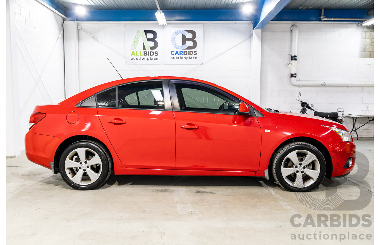 5/2014 Holden Cruze Equipe JH MY14 4d Sedan Redhot 1.8L