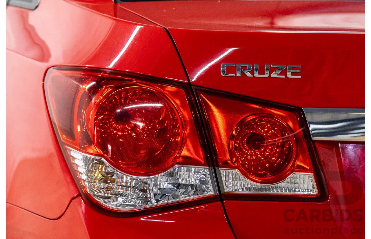 5/2014 Holden Cruze Equipe JH MY14 4d Sedan Redhot 1.8L