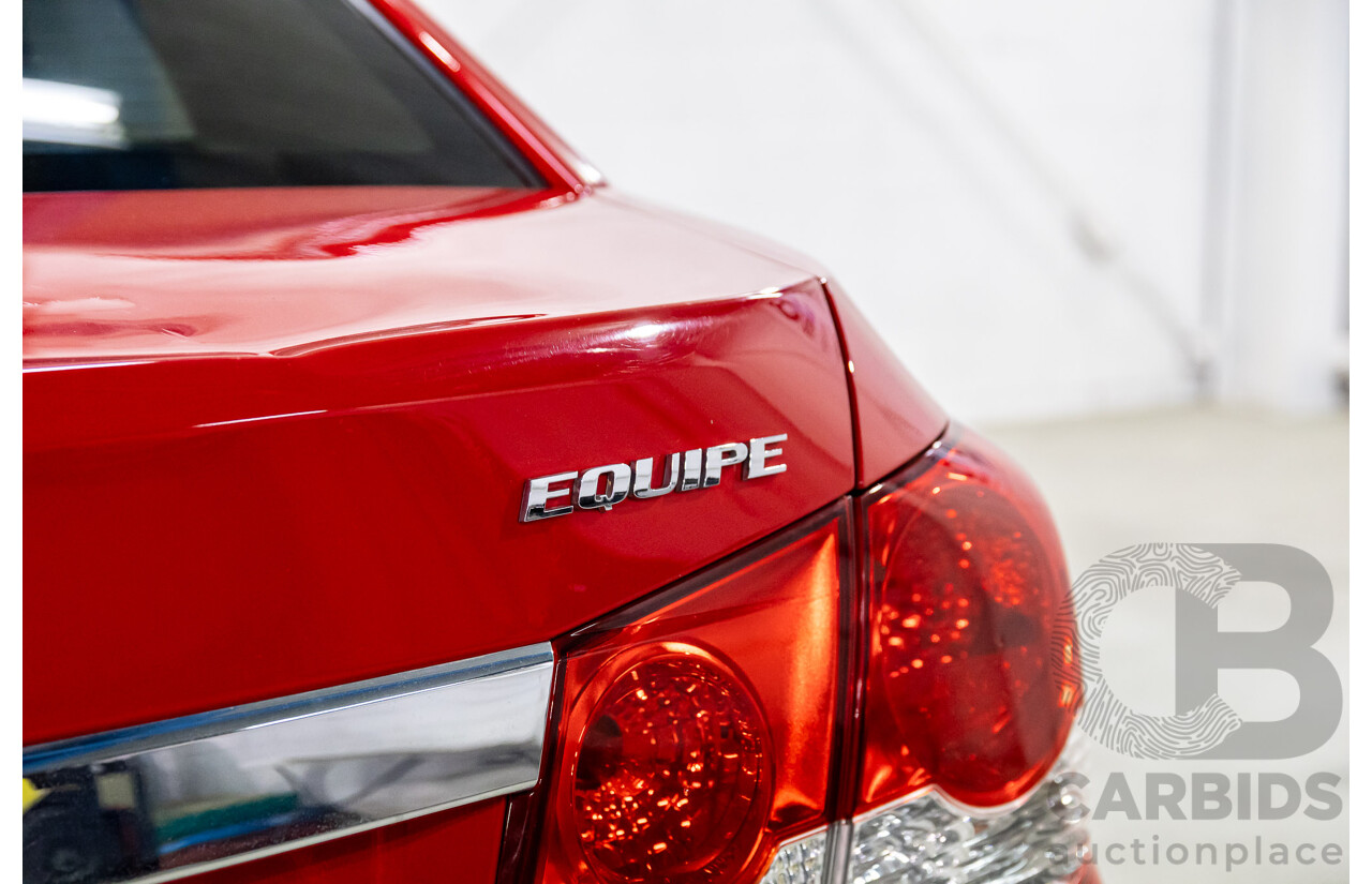 5/2014 Holden Cruze Equipe JH MY14 4d Sedan Redhot 1.8L