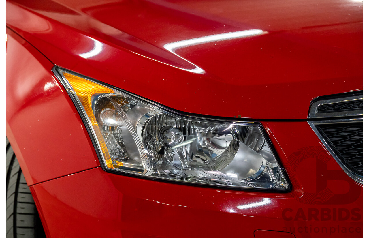 5/2014 Holden Cruze Equipe JH MY14 4d Sedan Redhot 1.8L