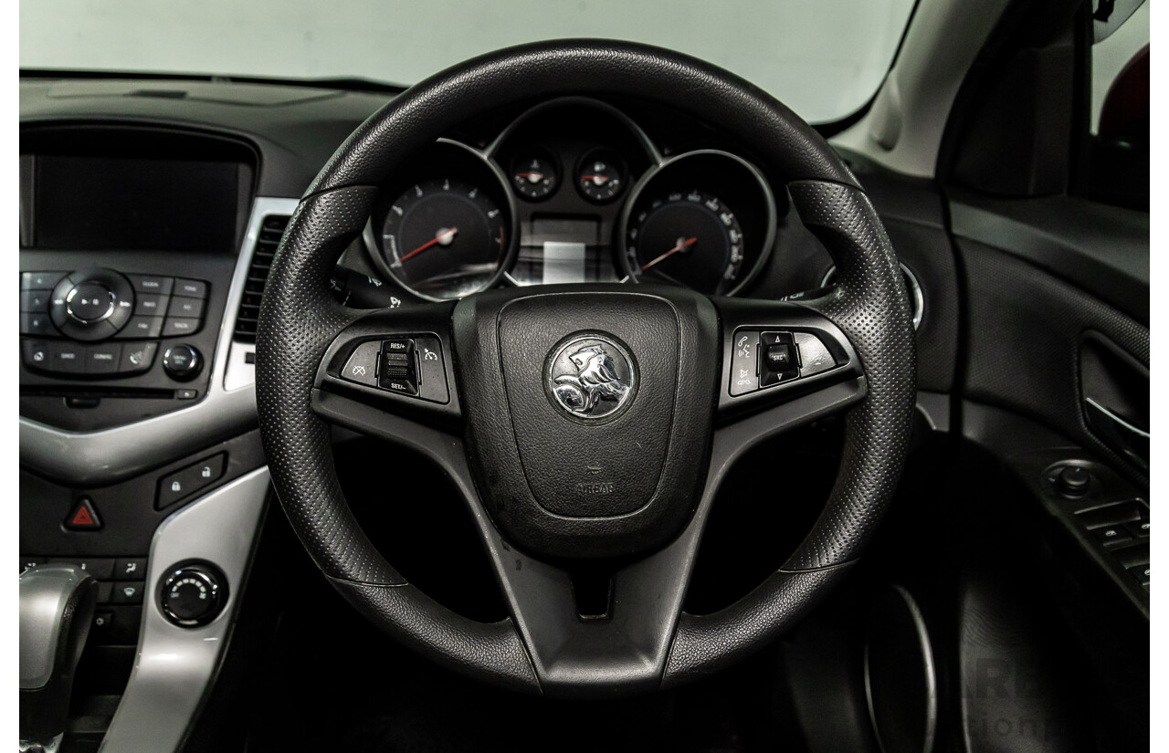 5/2014 Holden Cruze Equipe JH MY14 4d Sedan Redhot 1.8L