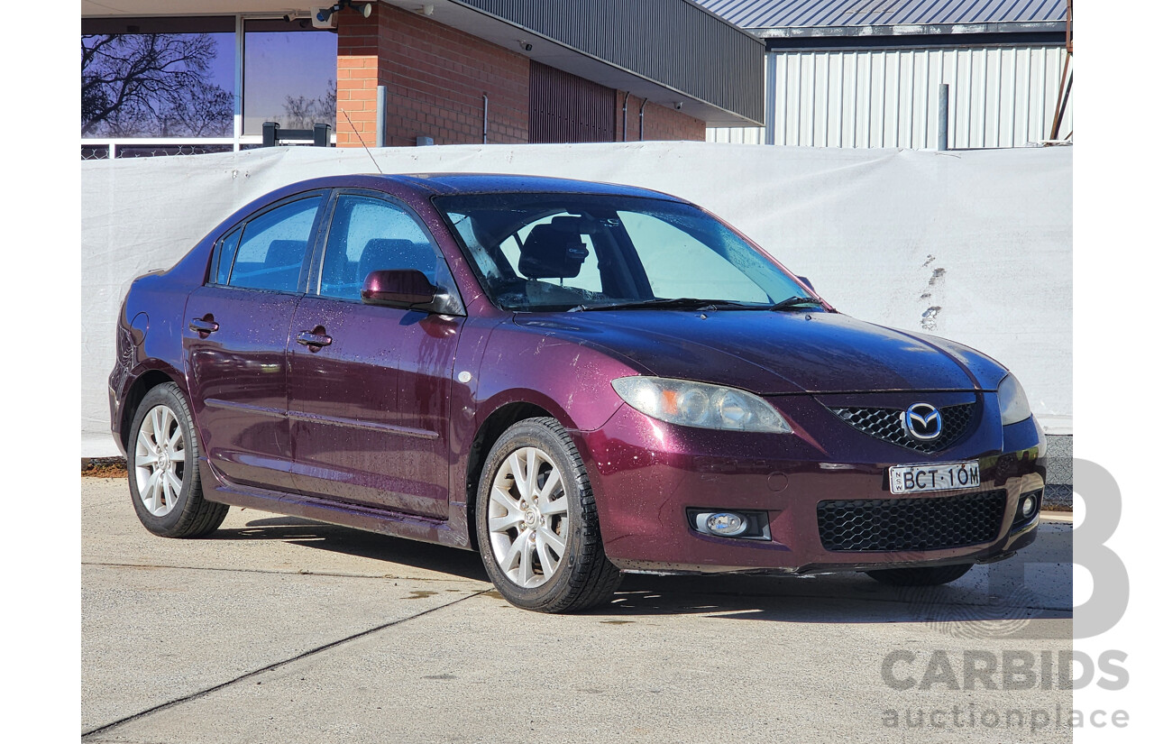 7/2007 Mazda Mazda3 MAXX Sport BK MY06 UPGRADE 4d Sedan Purple 2.0L