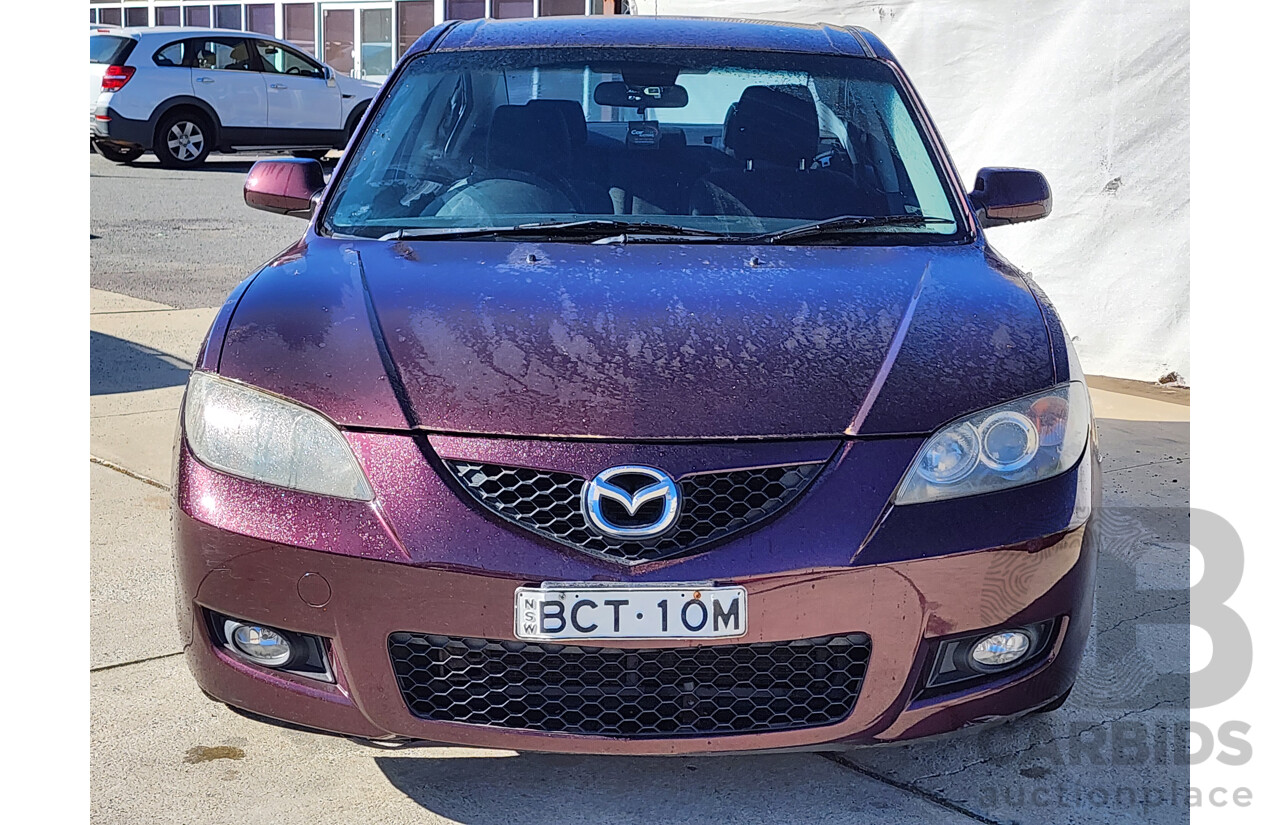 7/2007 Mazda Mazda3 MAXX Sport BK MY06 UPGRADE 4d Sedan Purple 2.0L