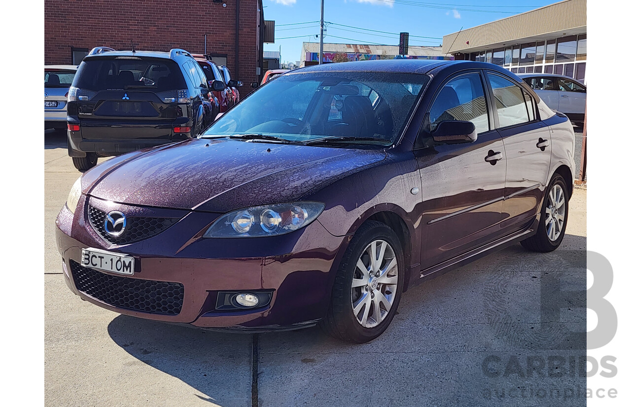 7/2007 Mazda Mazda3 MAXX Sport BK MY06 UPGRADE 4d Sedan Purple 2.0L