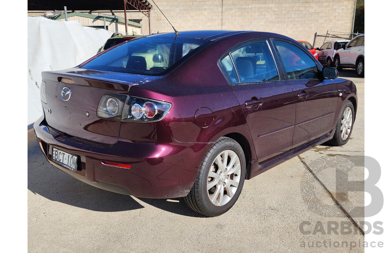 7/2007 Mazda Mazda3 MAXX Sport BK MY06 UPGRADE 4d Sedan Purple 2.0L