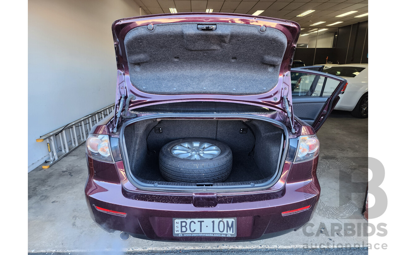7/2007 Mazda Mazda3 MAXX Sport BK MY06 UPGRADE 4d Sedan Purple 2.0L