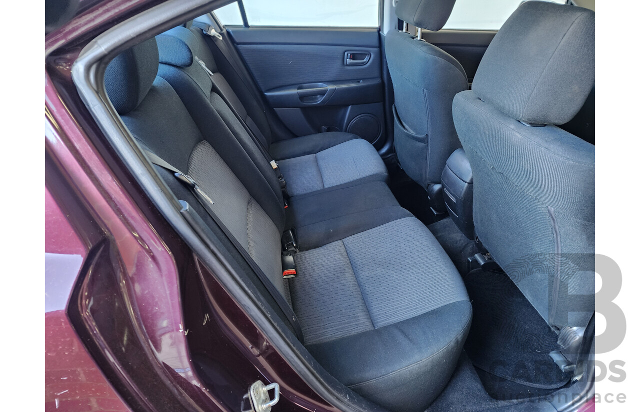 7/2007 Mazda Mazda3 MAXX Sport BK MY06 UPGRADE 4d Sedan Purple 2.0L