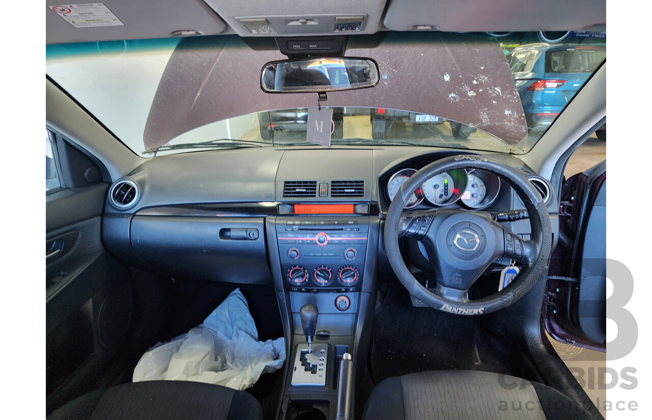 7/2007 Mazda Mazda3 MAXX Sport BK MY06 UPGRADE 4d Sedan Purple 2.0L