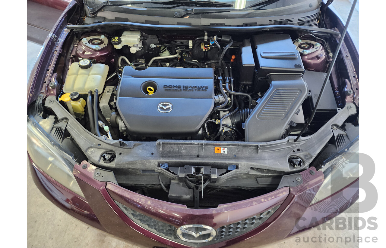 7/2007 Mazda Mazda3 MAXX Sport BK MY06 UPGRADE 4d Sedan Purple 2.0L