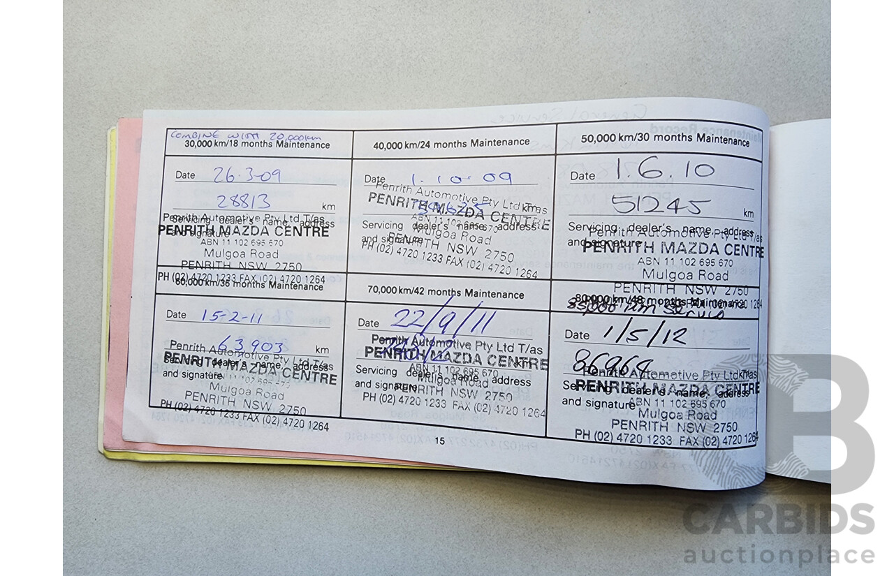 7/2007 Mazda Mazda3 MAXX Sport BK MY06 UPGRADE 4d Sedan Purple 2.0L