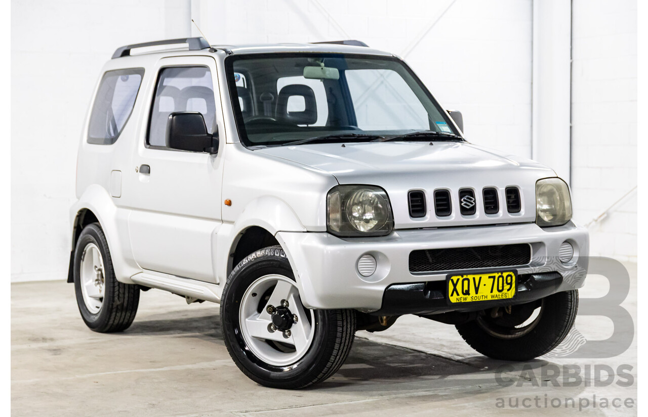 9/2001 Suzuki Jimny JLX (4x4) 2d Wagon Silky Silver Metallic 1.3L
