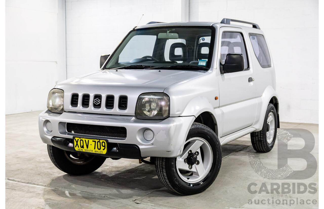 9/2001 Suzuki Jimny JLX (4x4) 2d Wagon Silky Silver Metallic 1.3L