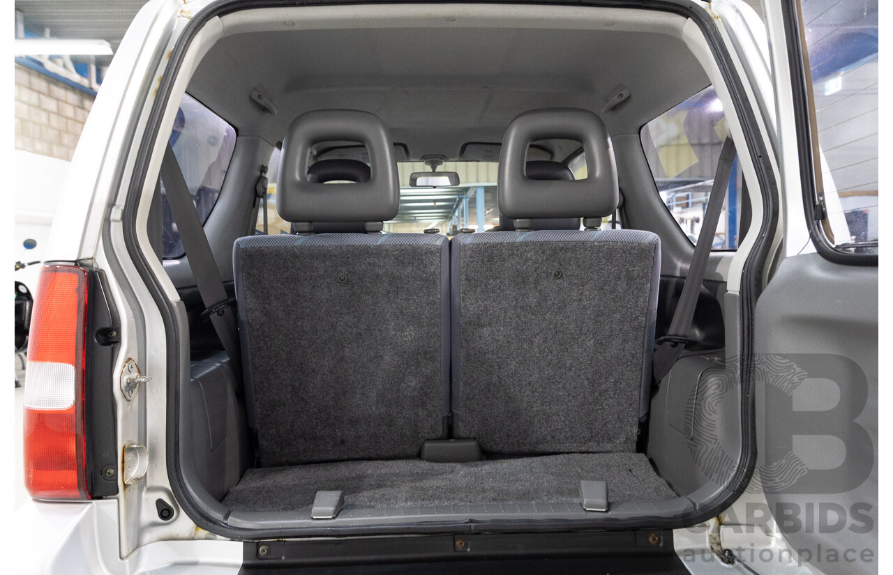 9/2001 Suzuki Jimny JLX (4x4) 2d Wagon Silky Silver Metallic 1.3L