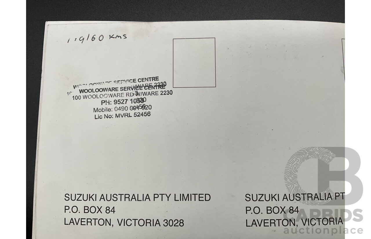 9/2001 Suzuki Jimny JLX (4x4) 2d Wagon Silky Silver Metallic 1.3L