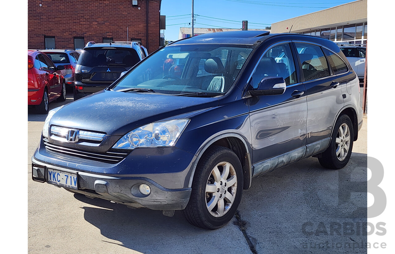 5/2009 Honda CRV (4x4) Luxury MY07 series 4d Wagon Grey 2.4L