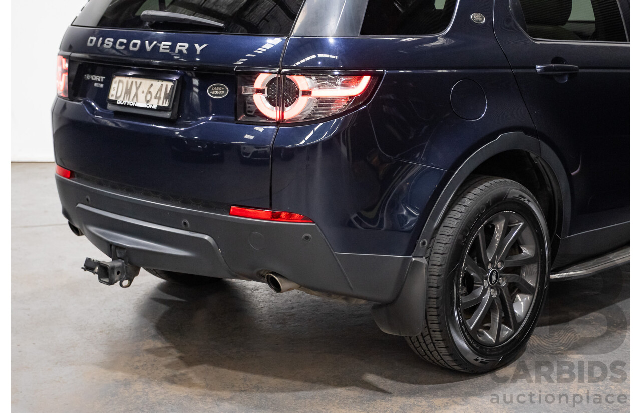 03/2017 Land Rover Discovery Sport TD4 150 HSE (AWD) LC MY17 4d Wagon Dark Sapphire Blue Turbo Diesel 2.0L