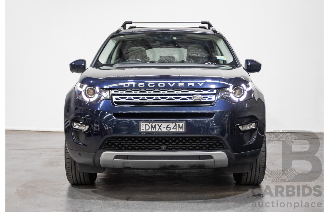 03/2017 Land Rover Discovery Sport TD4 150 HSE (AWD) LC MY17 4d Wagon Dark Sapphire Blue Turbo Diesel 2.0L