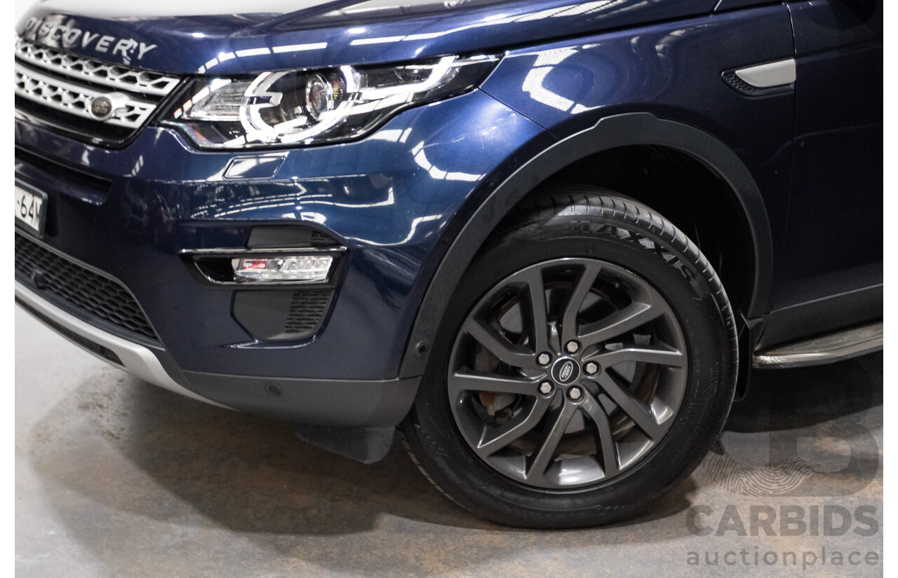 03/2017 Land Rover Discovery Sport TD4 150 HSE (AWD) LC MY17 4d Wagon Dark Sapphire Blue Turbo Diesel 2.0L