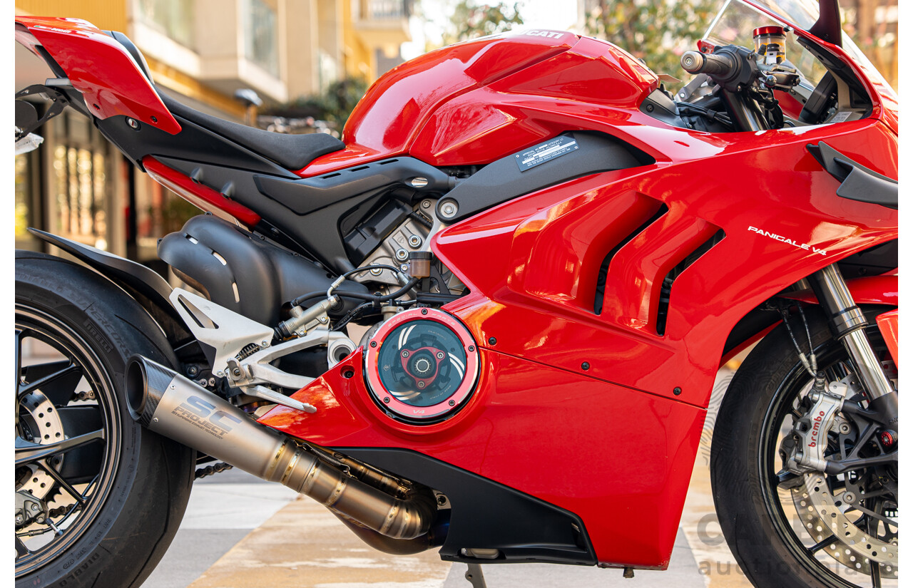 05/2020 Ducati Panigale V4 1103cc Super Sport Motorbike Ducati Red