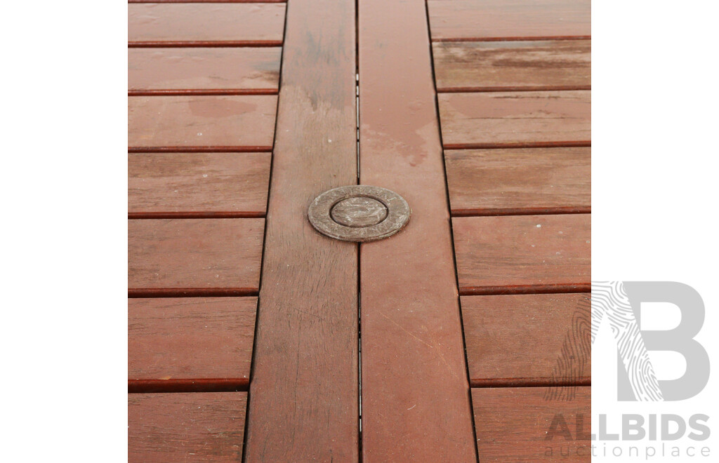 Jarrah Nine Piece Outdoor Suite