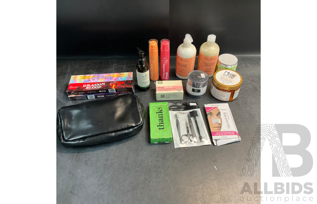 Assorted Incense Sticks & Cosmetic & Body Care Items