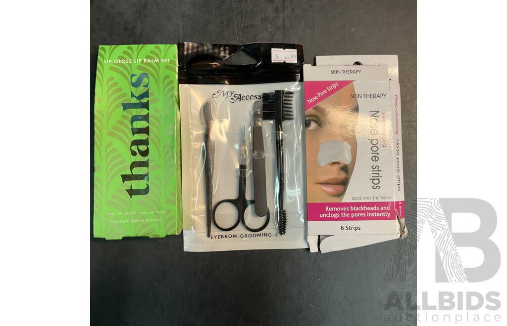 Assorted Incense Sticks & Cosmetic & Body Care Items