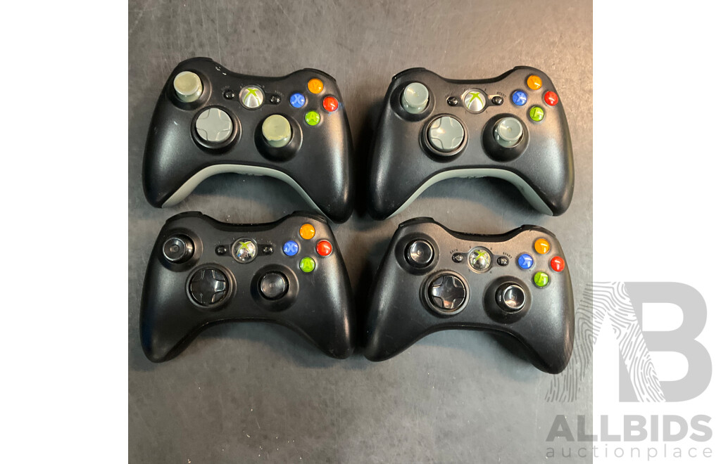 Lot of 9 Xbox 360 Wireless Controllers