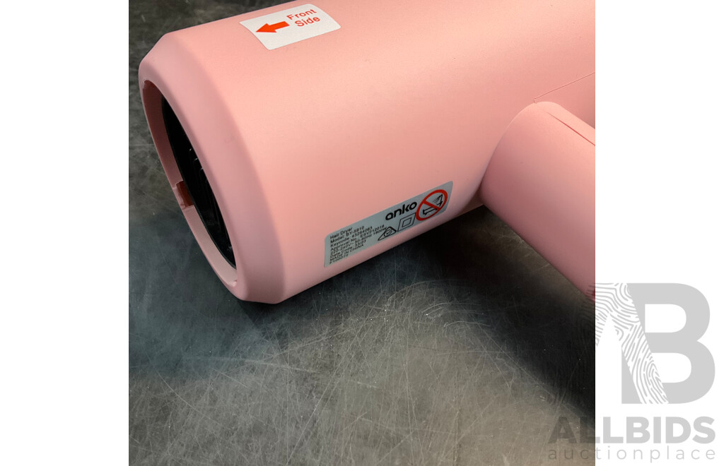 Puma Ladies Size 7 Shoes & Anko Hair Dryer & Straightener & Glue Black Socks - Lot of 5