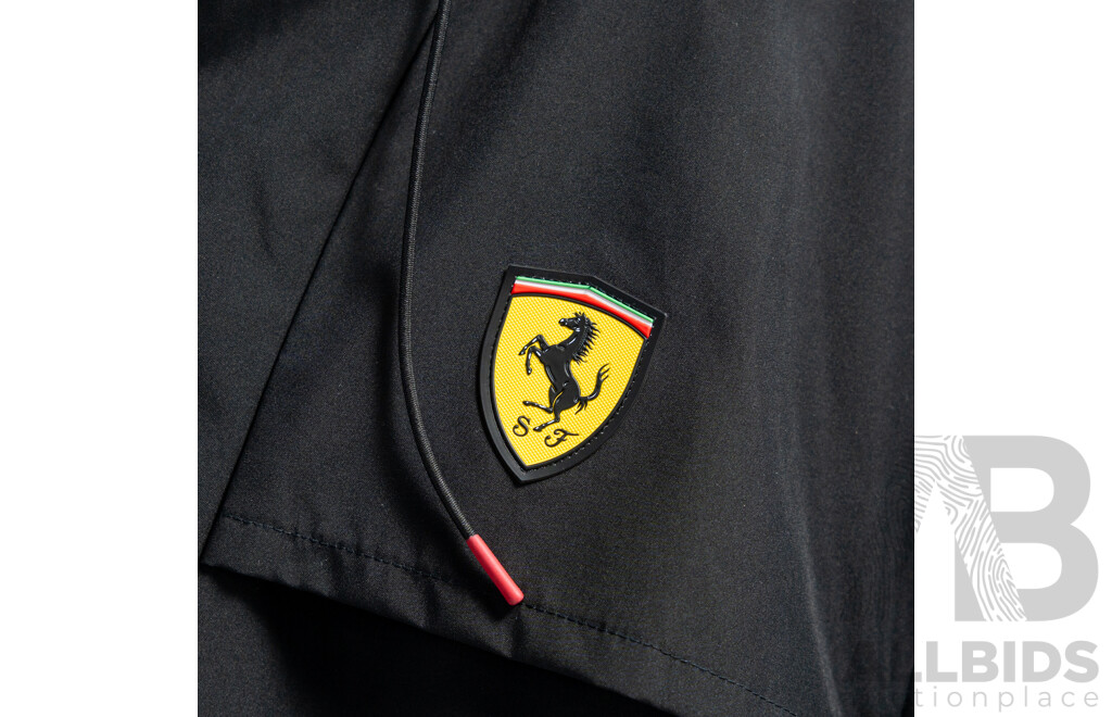 Scuderia Ferrari Puma Rain Jacket - Black