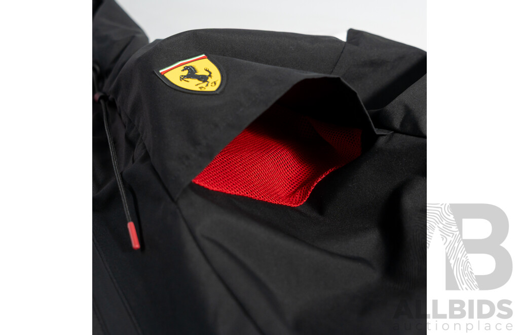 Scuderia Ferrari Puma Rain Jacket - Black