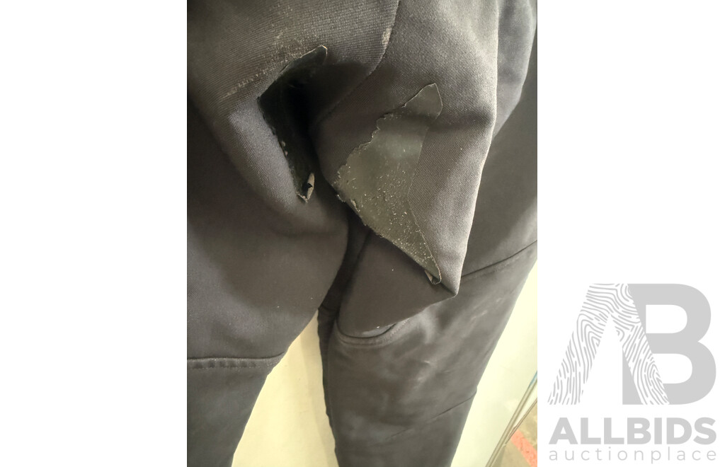 Mens Revit Parabolica Black Textile Pants