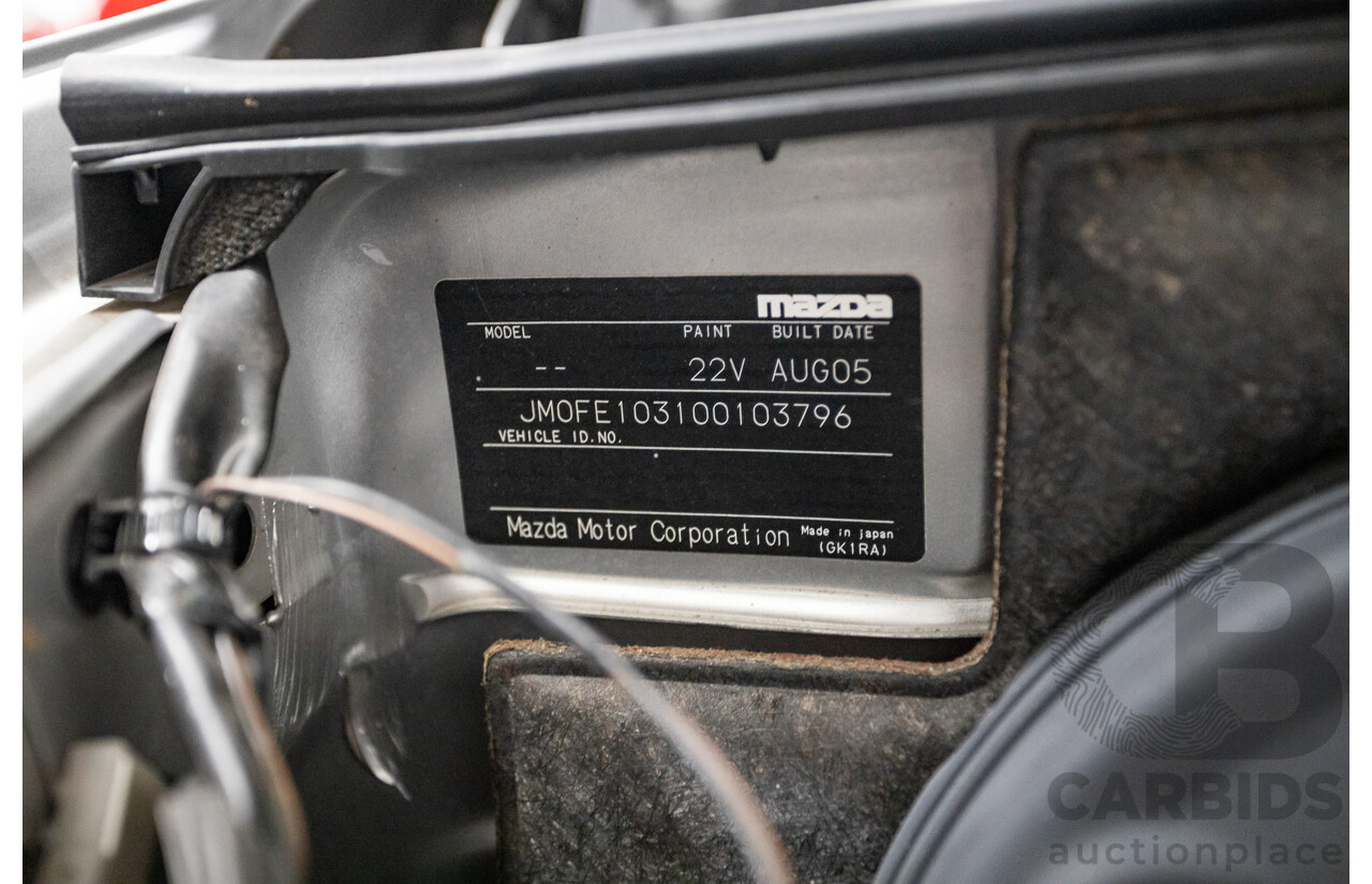 9/2005 Mazda RX-8 FE Series 1 4d Coupe Sunlight Silver Metallic 1.3L