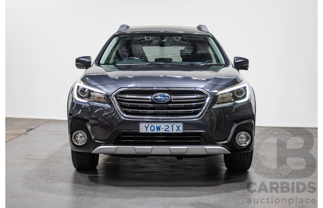 07/2018 Subaru Outback 2.5i Premium (AWD) MY18 4D Wagon Dark Grey Metallic 2.5L