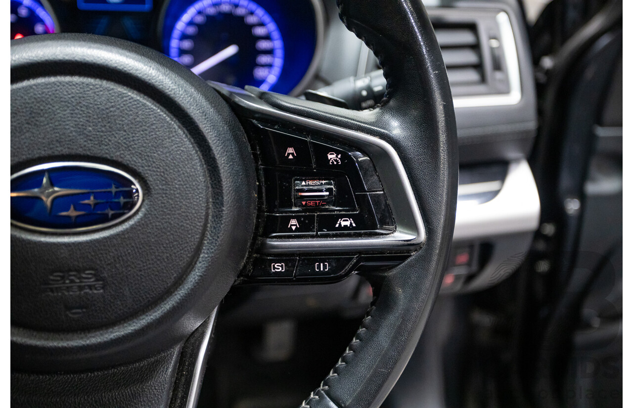 07/2018 Subaru Outback 2.5i Premium (AWD) MY18 4D Wagon Dark Grey Metallic 2.5L