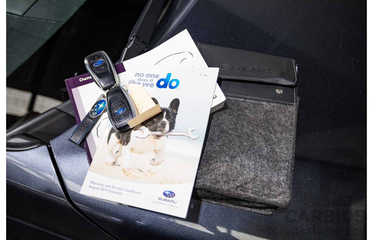 07/2018 Subaru Outback 2.5i Premium (AWD) MY18 4D Wagon Dark Grey Metallic 2.5L