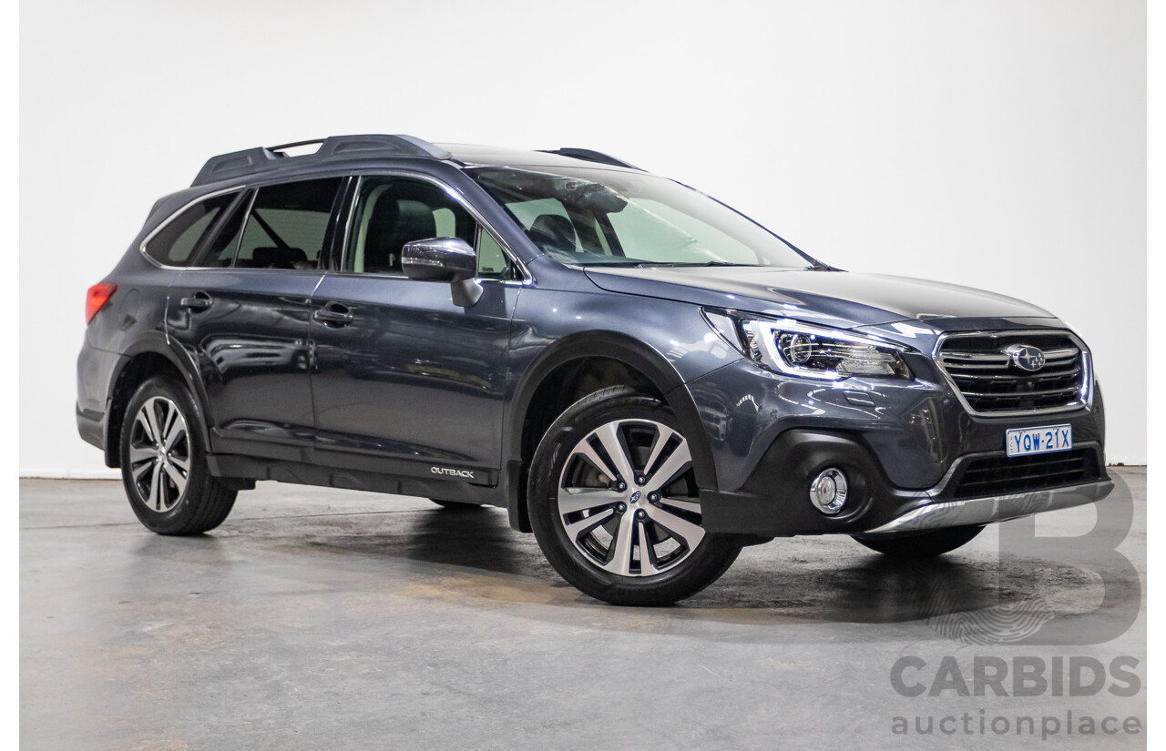07/2018 Subaru Outback 2.5i Premium (AWD) MY18 4D Wagon Dark Grey Metallic 2.5L