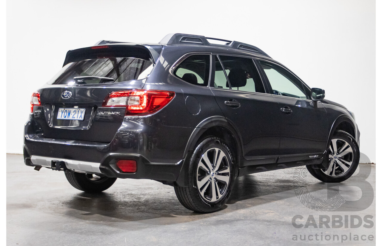 07/2018 Subaru Outback 2.5i Premium (AWD) MY18 4D Wagon Dark Grey Metallic 2.5L