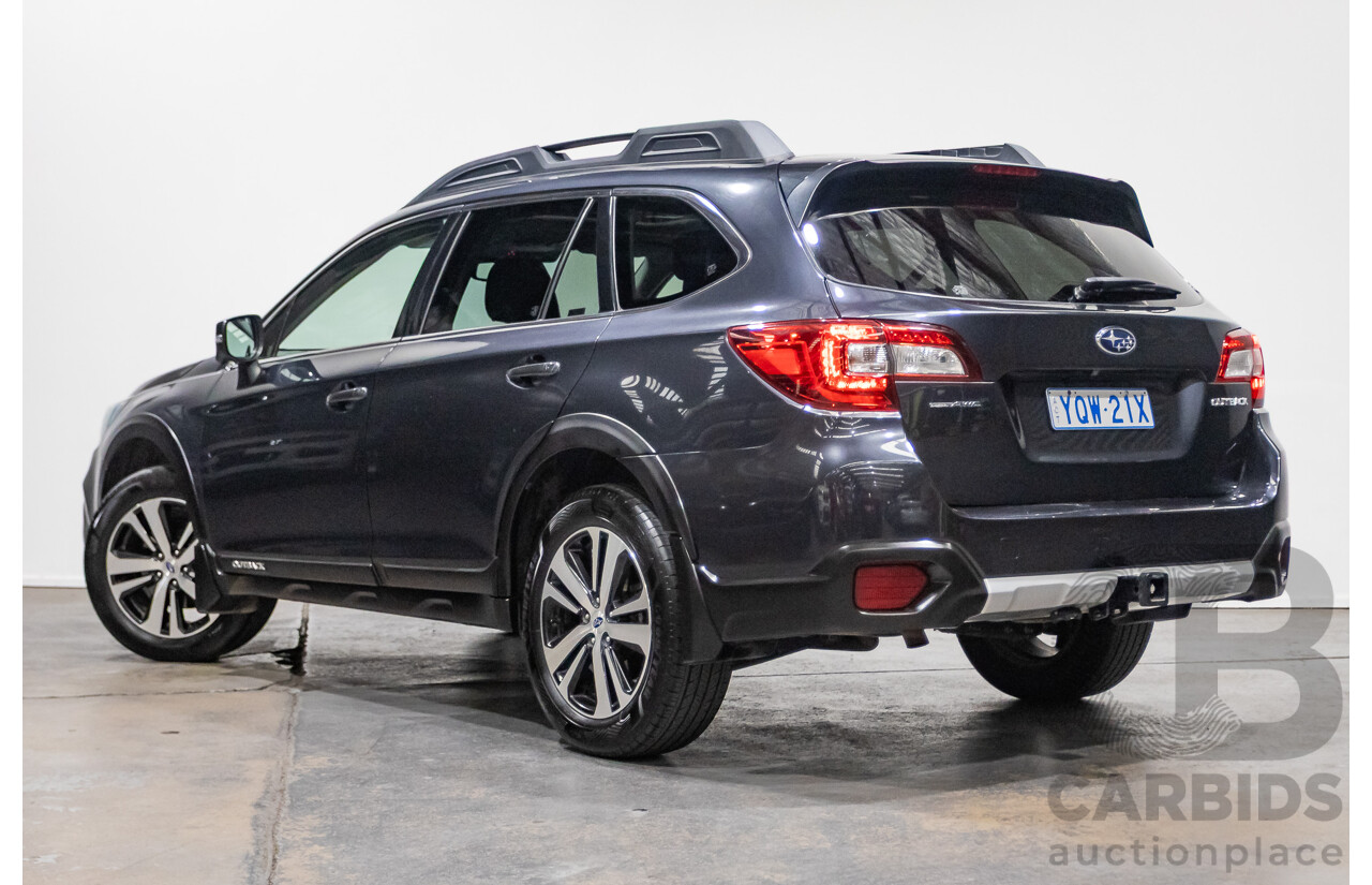 07/2018 Subaru Outback 2.5i Premium (AWD) MY18 4D Wagon Dark Grey Metallic 2.5L