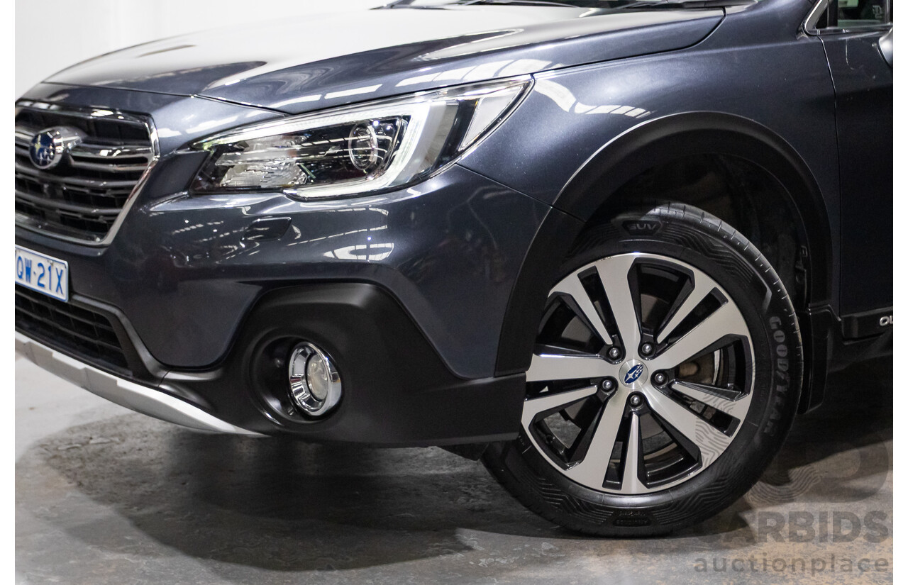 07/2018 Subaru Outback 2.5i Premium (AWD) MY18 4D Wagon Dark Grey Metallic 2.5L