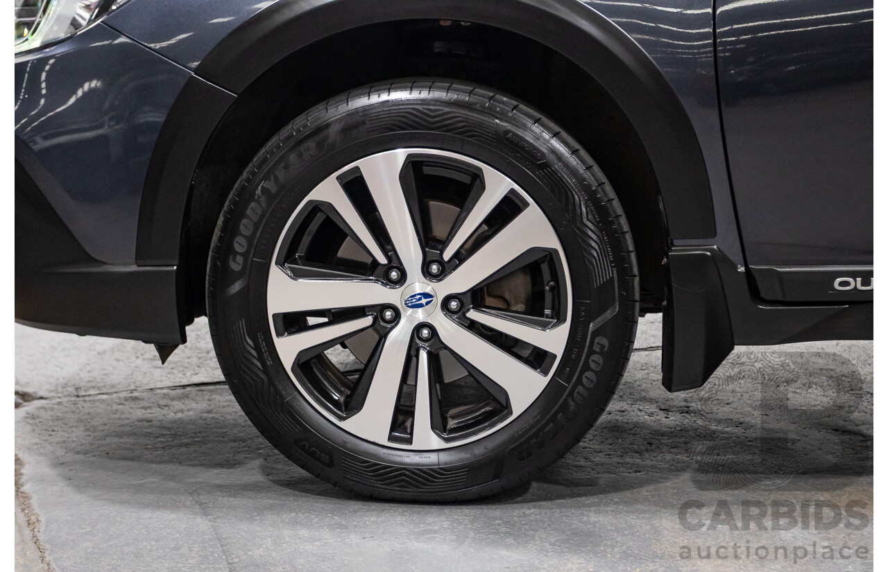 07/2018 Subaru Outback 2.5i Premium (AWD) MY18 4D Wagon Dark Grey Metallic 2.5L