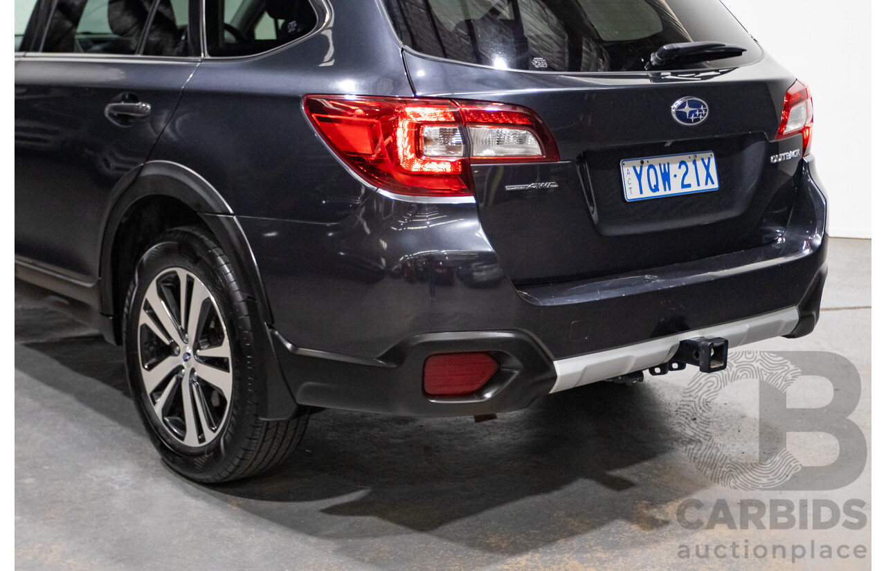 07/2018 Subaru Outback 2.5i Premium (AWD) MY18 4D Wagon Dark Grey Metallic 2.5L