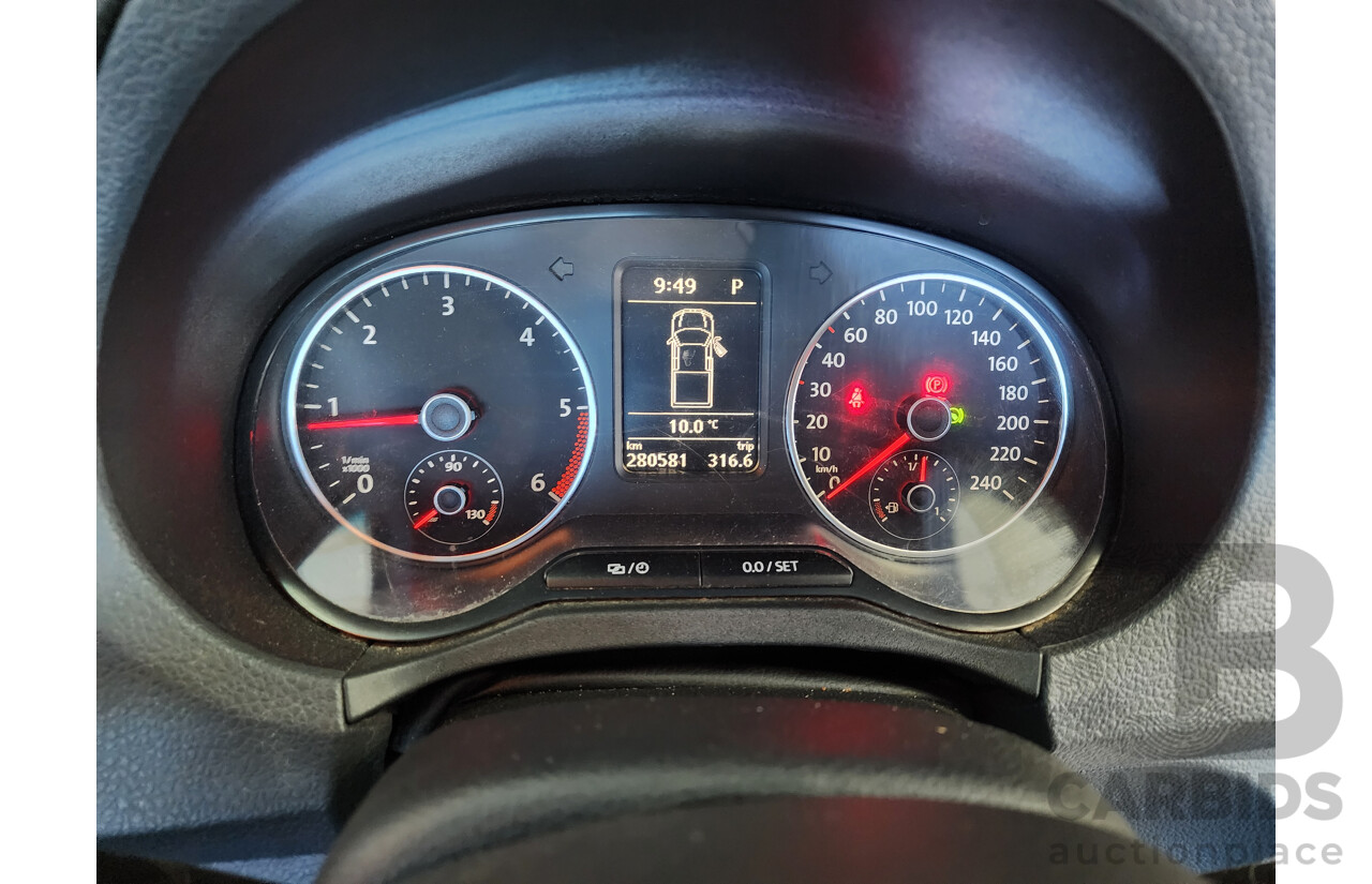 7/2015 Volkswagen Amarok Tdi420 (4x2) 2H MY15 Dual C/Chas White 2.0L