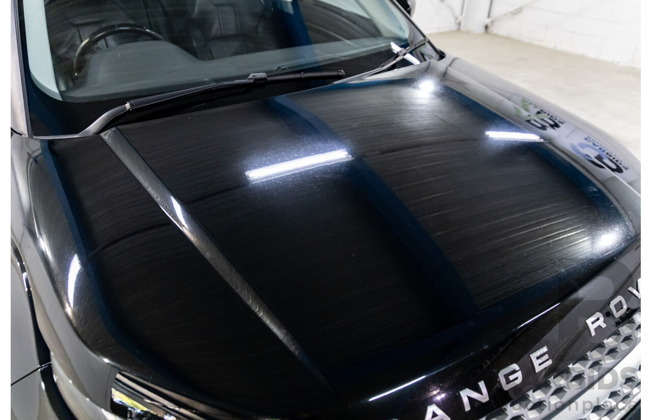 06/2017 Range Rover Evoque Td4 150 SE (AWD) LV MY17 5d Wagon Santorini Black Turbo Diesel 2.0L