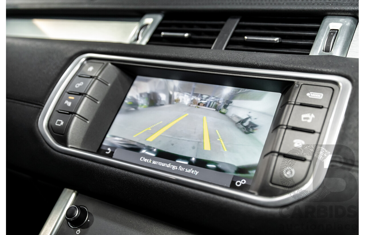 06/2017 Range Rover Evoque Td4 150 SE (AWD) LV MY17 5d Wagon Santorini Black Turbo Diesel 2.0L