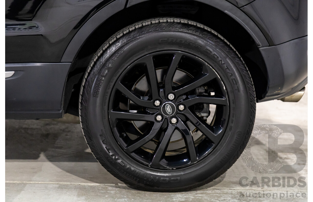 06/2017 Range Rover Evoque Td4 150 SE (AWD) LV MY17 5d Wagon Santorini Black Turbo Diesel 2.0L