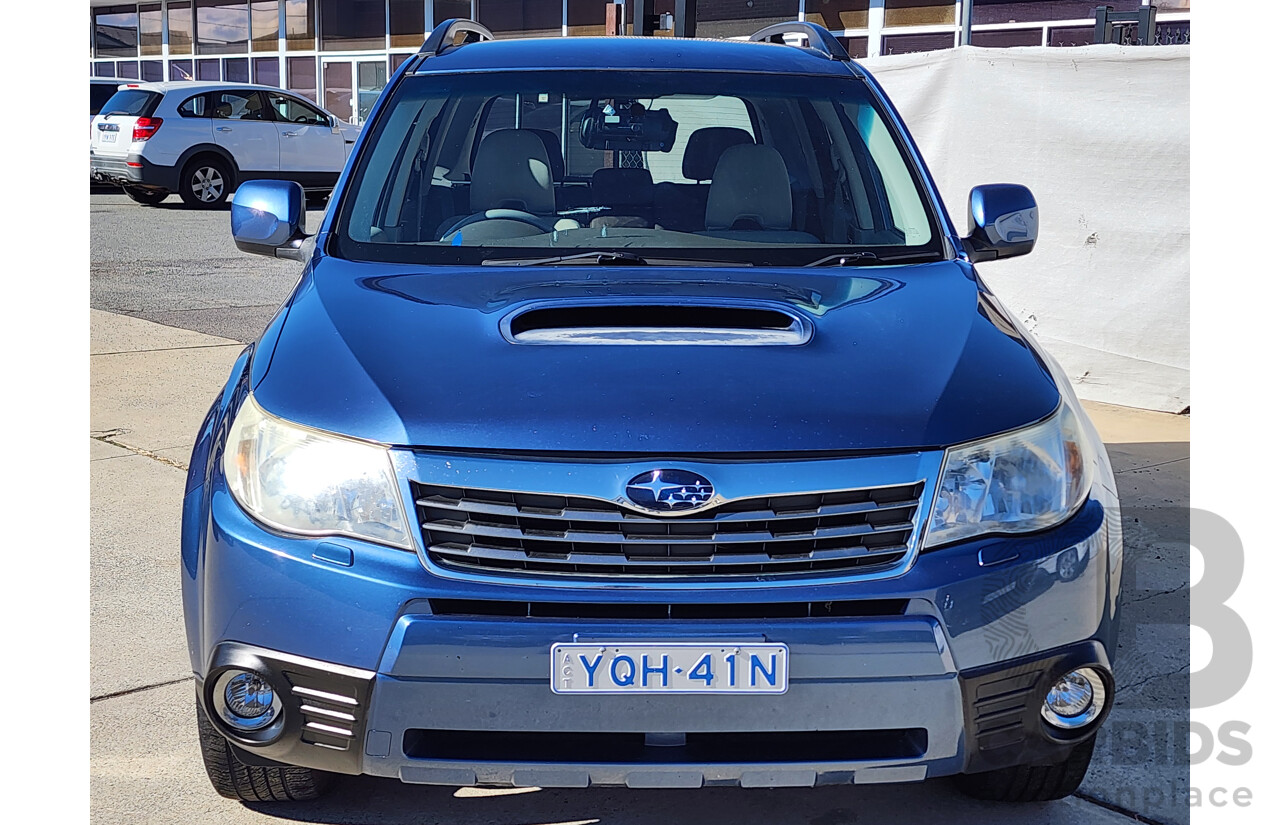 10/2009 Subaru Forester XT MY09 4d Wagon Blue Turbo 2.5L