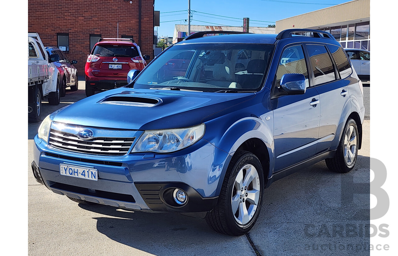 10/2009 Subaru Forester XT MY09 4d Wagon Blue Turbo 2.5L