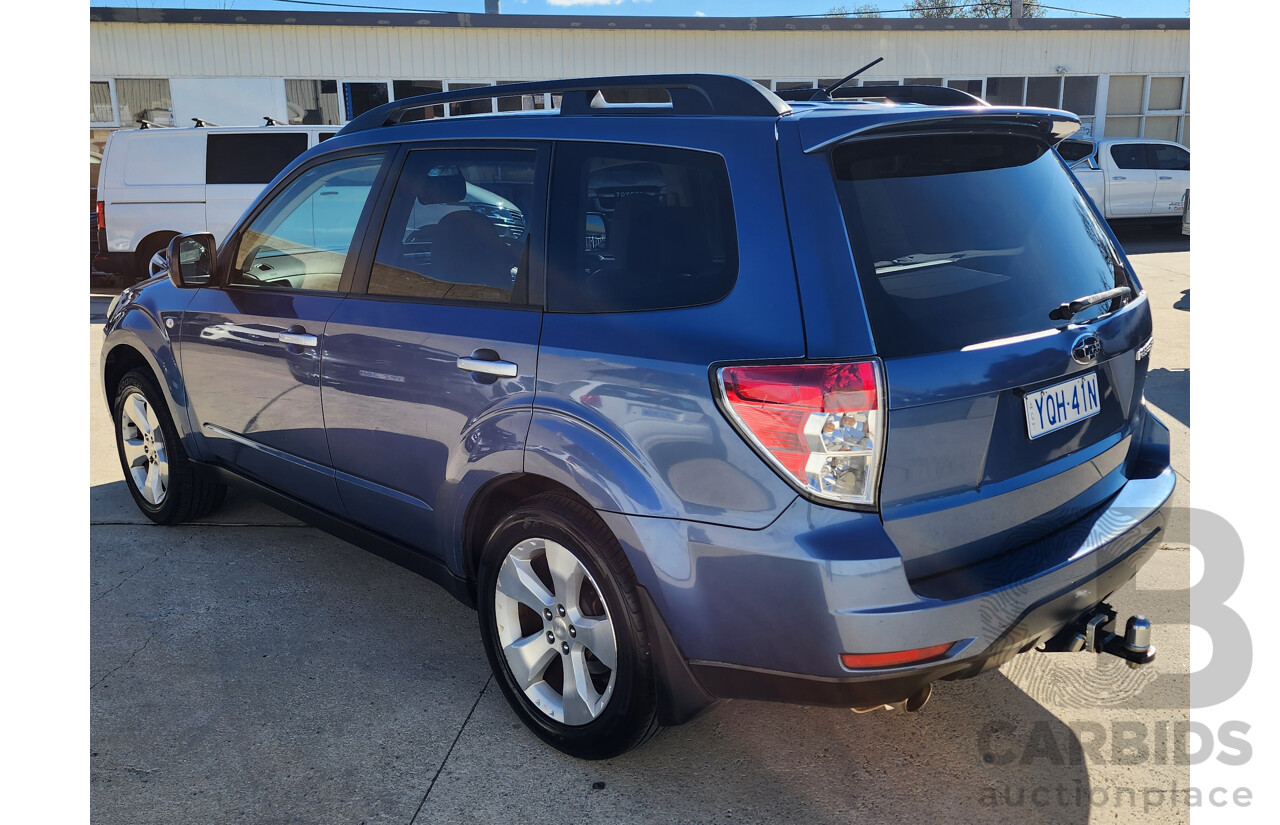 10/2009 Subaru Forester XT MY09 4d Wagon Blue Turbo 2.5L
