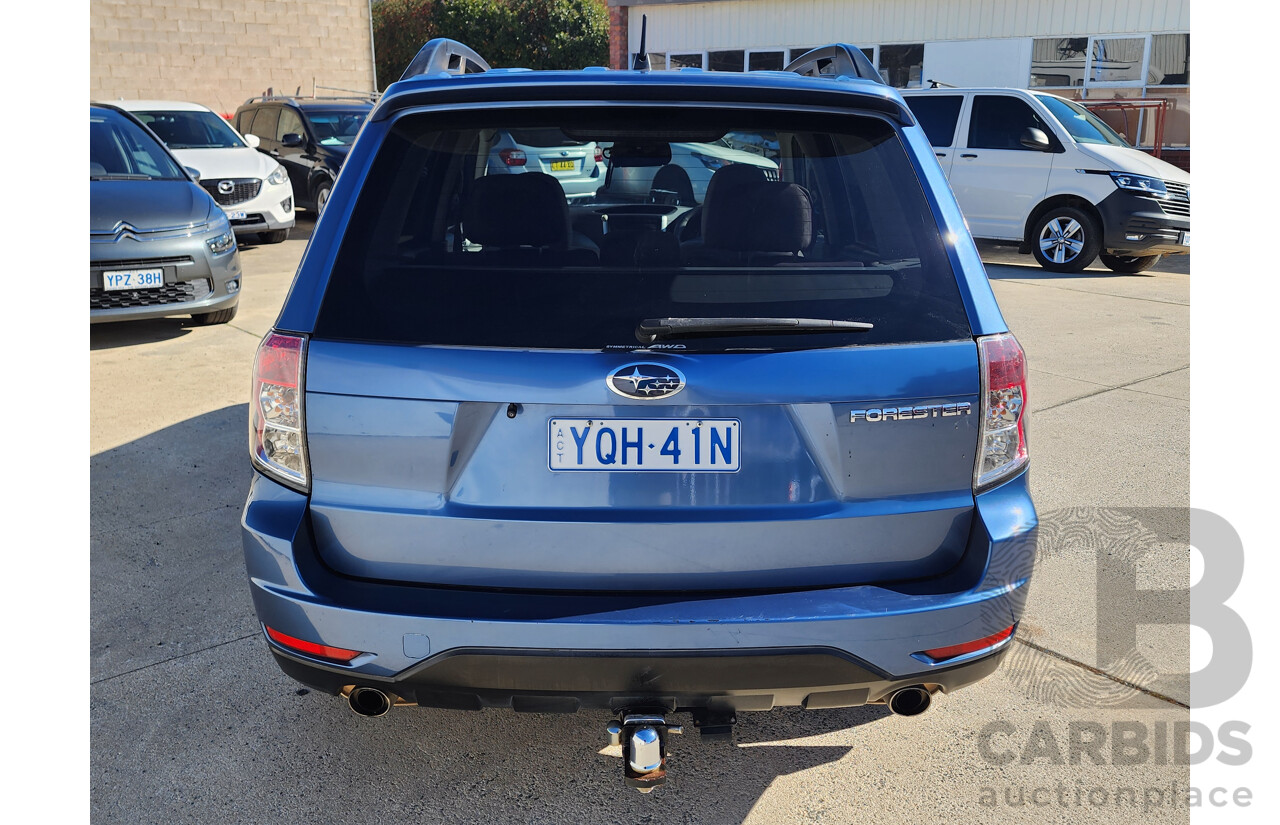 10/2009 Subaru Forester XT MY09 4d Wagon Blue Turbo 2.5L
